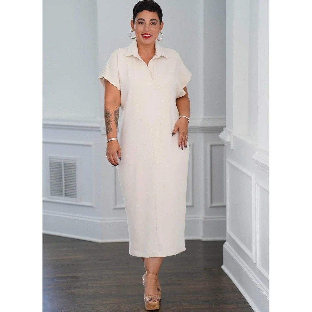 Simplicity Sewing Pattern S9740 / R11773 MIMI G Dress Knit Misses‎ Size 12-20